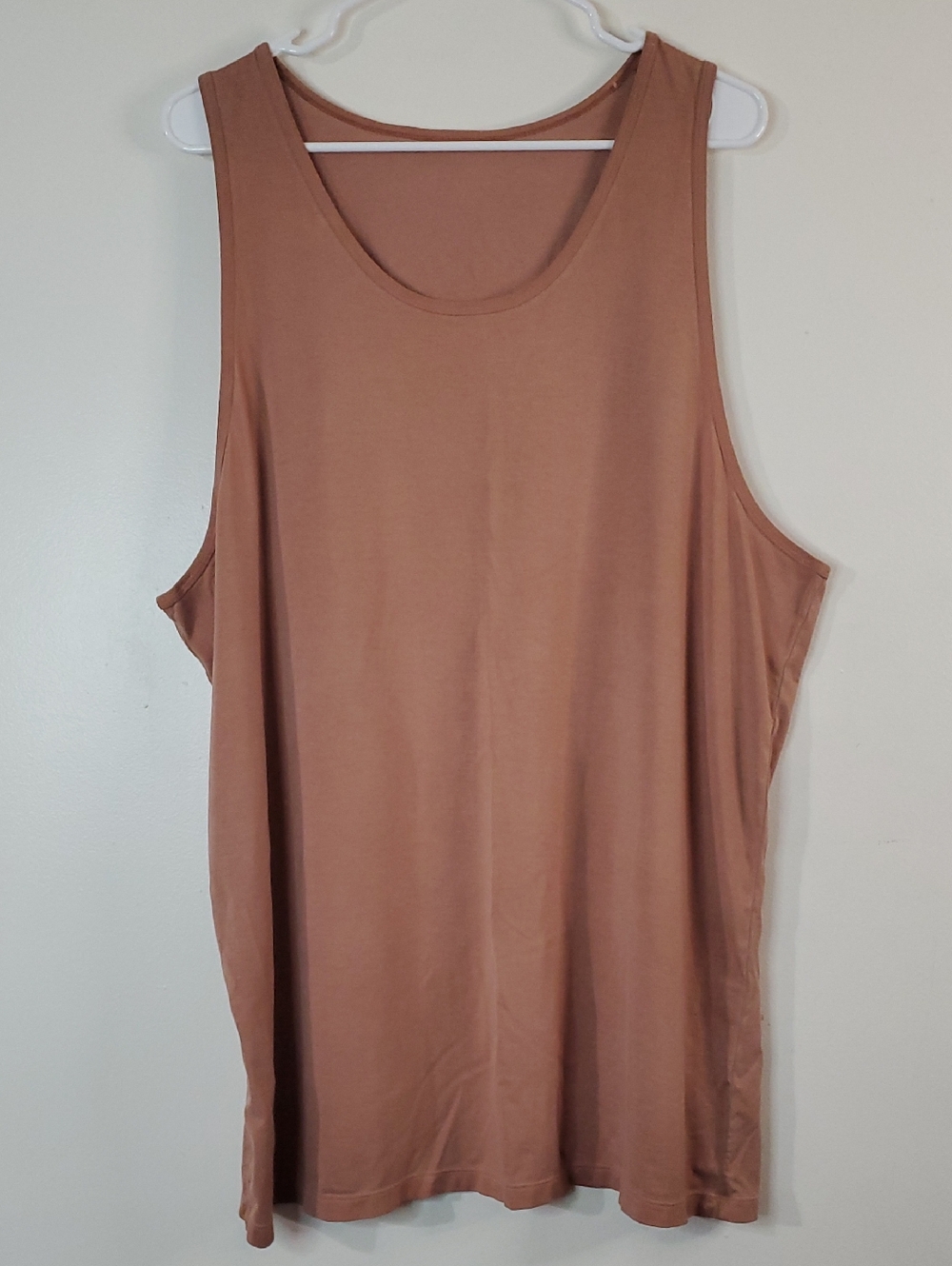 Lululemon Mens Soft Cotton Tank Top Earth Toned Athleisure Gym & Train